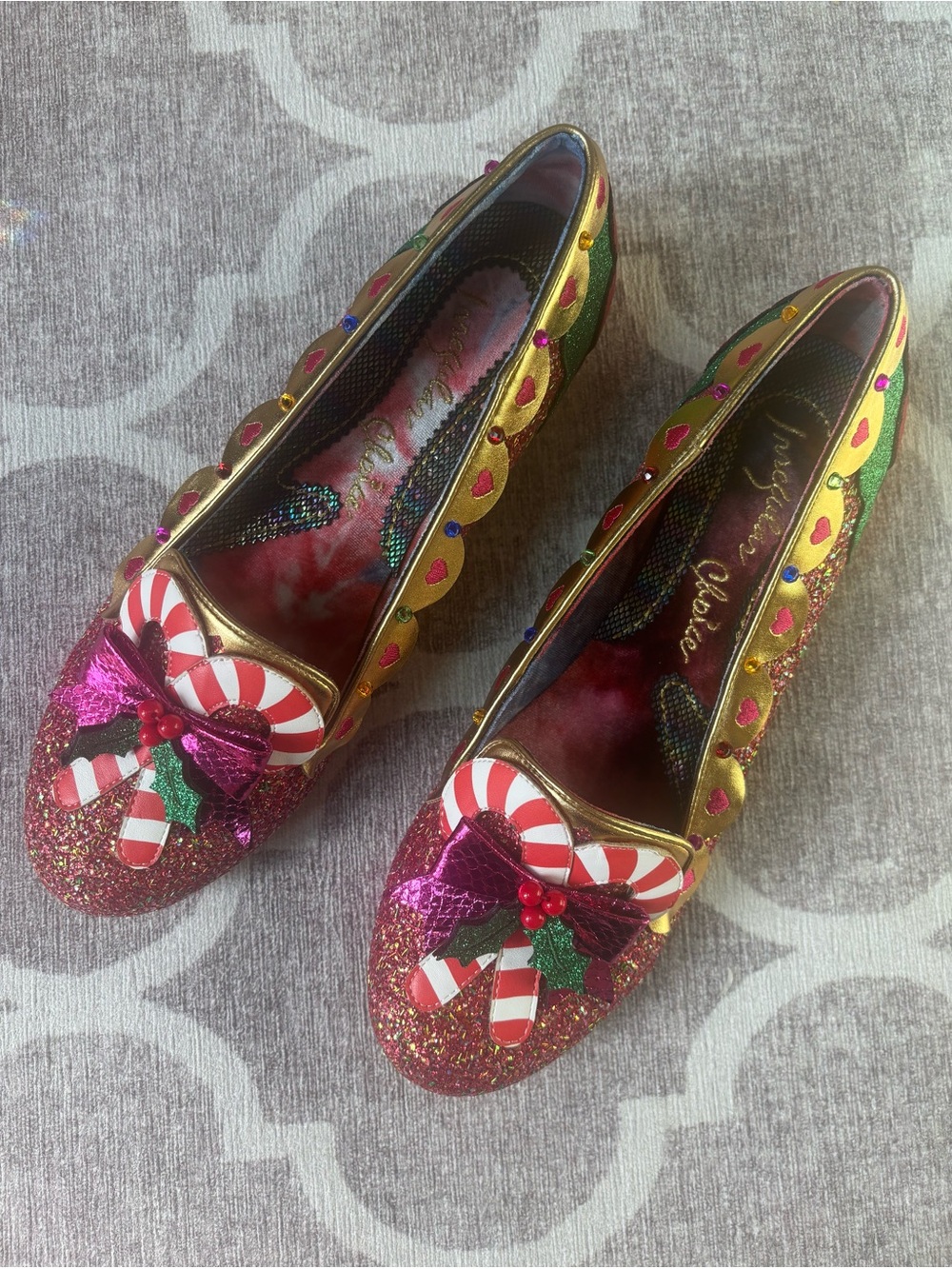 Irregular Choice Women’s Festive Christmas Holiday Flats / Size 45
